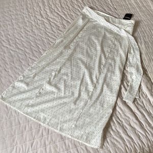 NEW ✨ FOREVER 21 polka dot silk skirt